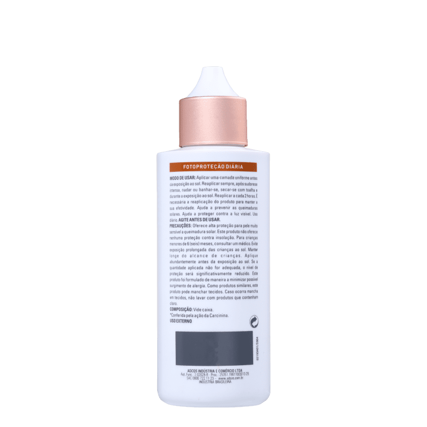 ADCOS PROTETOR SOLAR FLUID FPS40 NUDE 50ML