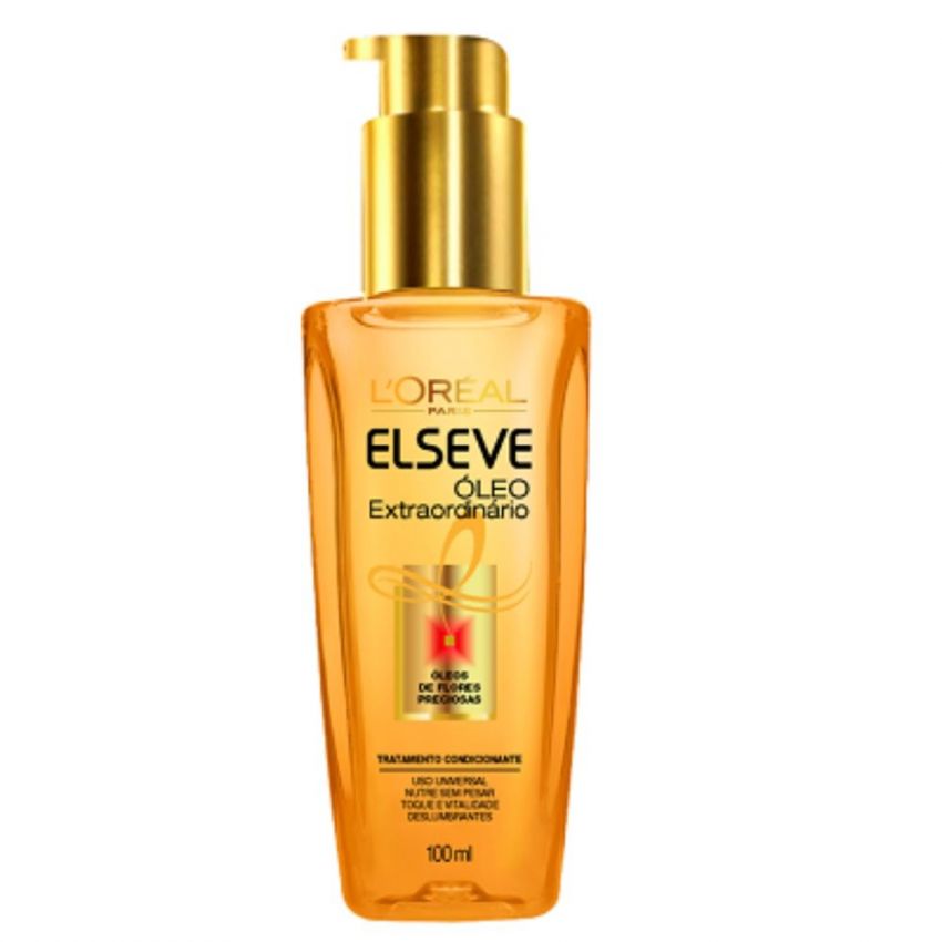 ÓLEO DE TRATAMENTO ELSEVE L´OREAL PARIS EXTRAORDINÁRIO 100ML