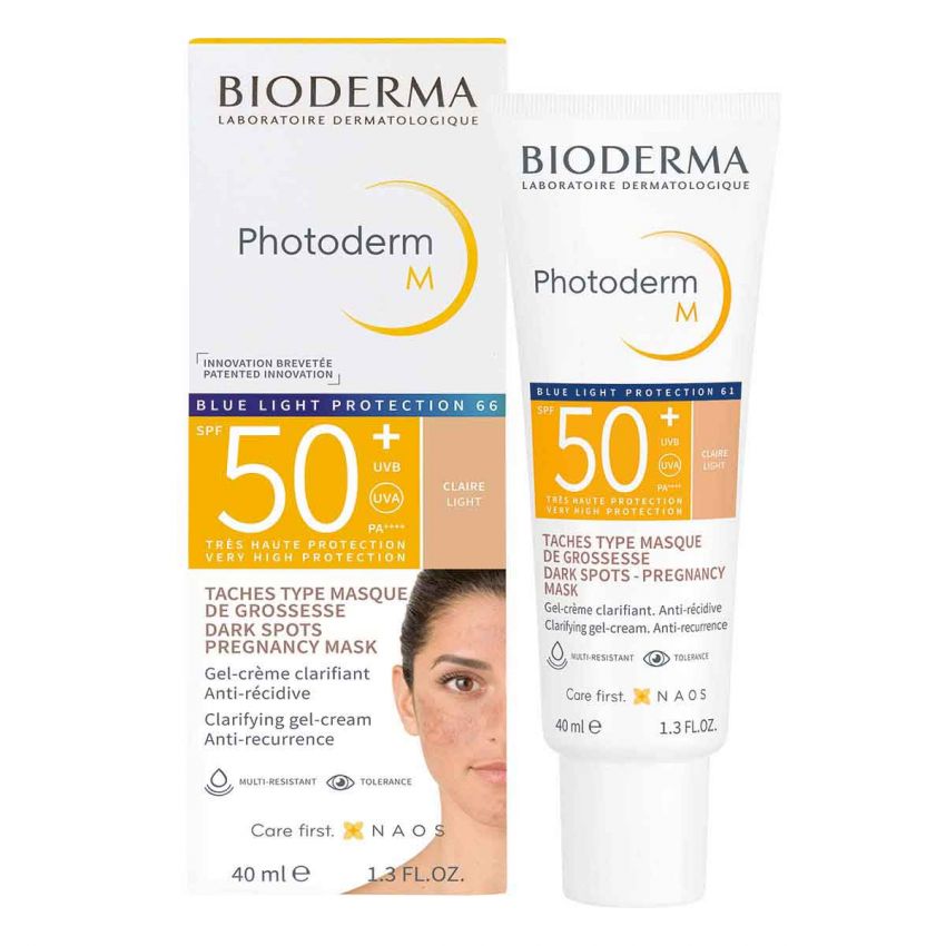 PROTETOR SOLAR PHOTERM M PELE CLARA CLAREADOR FPS50+ 40ML