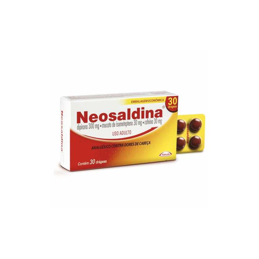 NEOSALDINA COM 30 DRÁGEAS