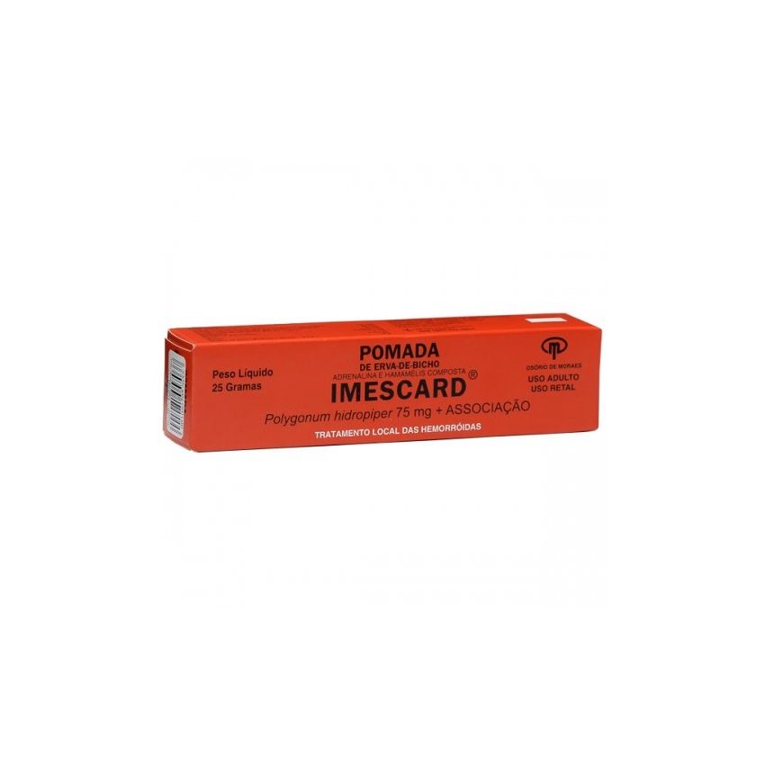 IMESCARD POMADA COM 25 GRAMAS-OSÓRIO DE MORAIS-