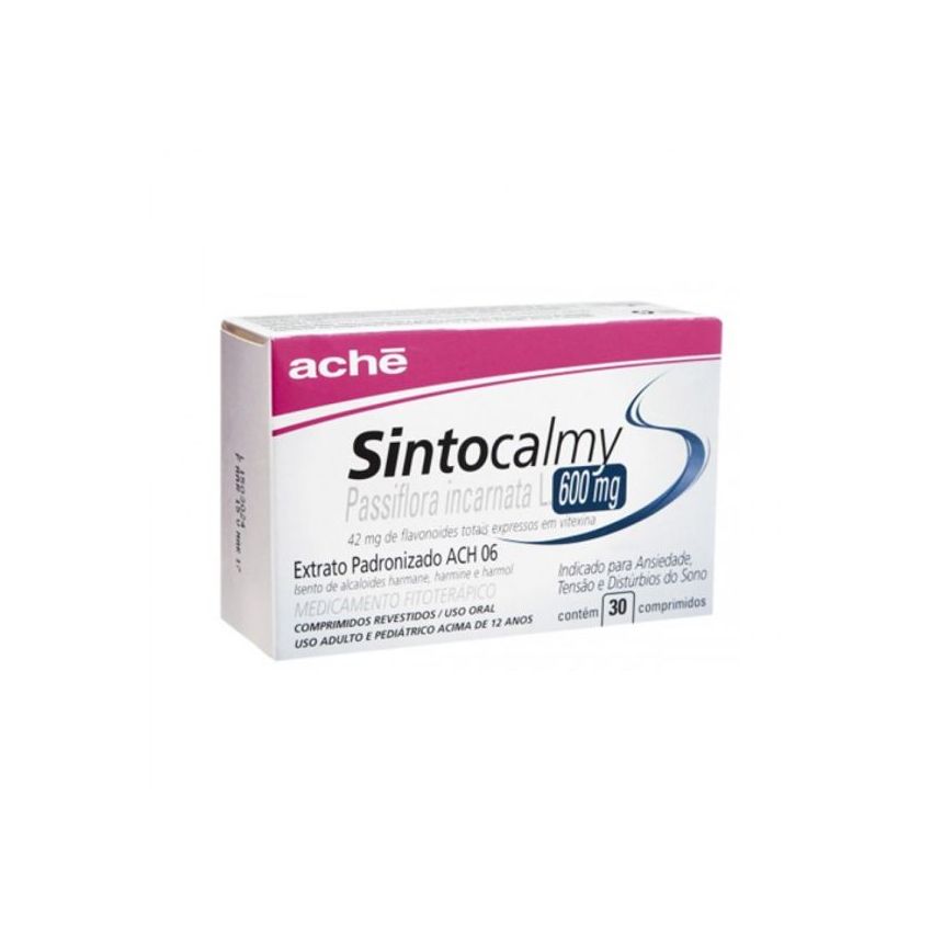 SINTOCALMY 600MG COM 30 COMPRIMIDOS