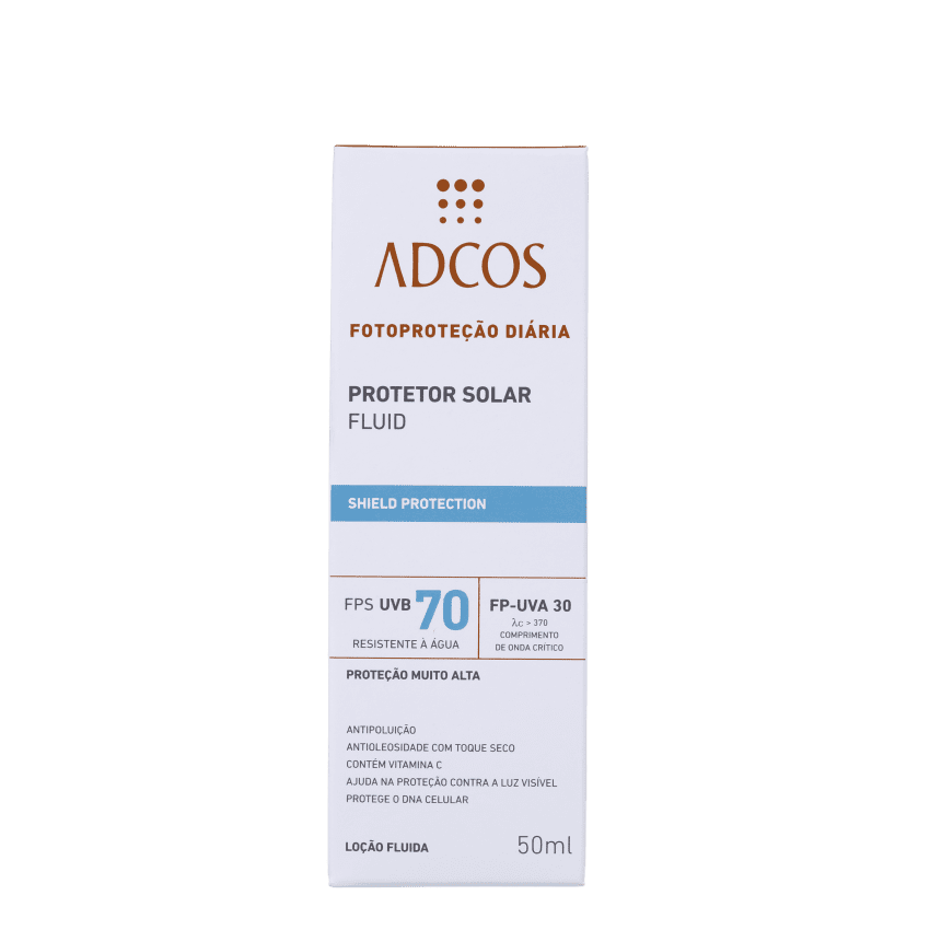 ADCOS PROTETOR SOLAR FLUID FPS70 50ML 