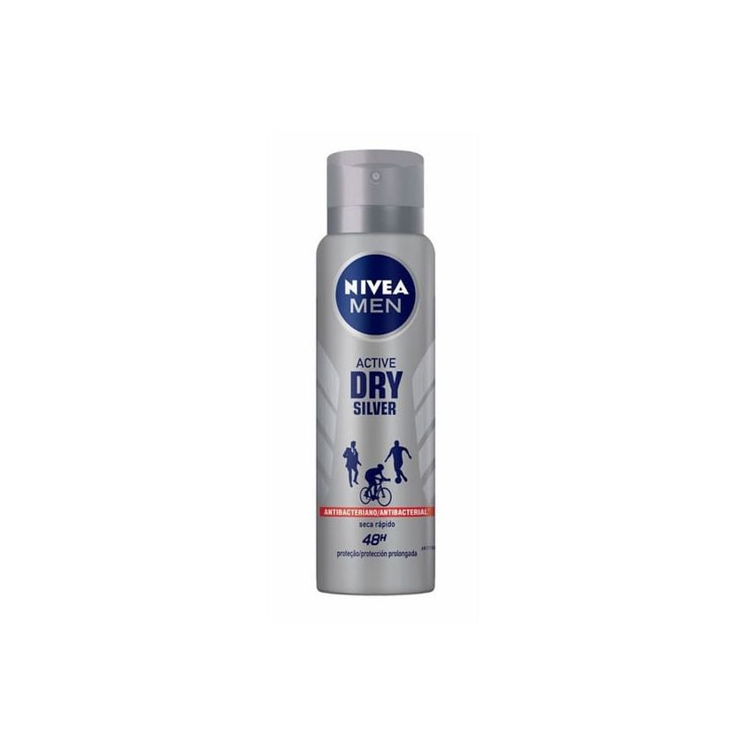 DESODORANTE AEROSOL NIVEA MEN SILVER PROTECT 150ML