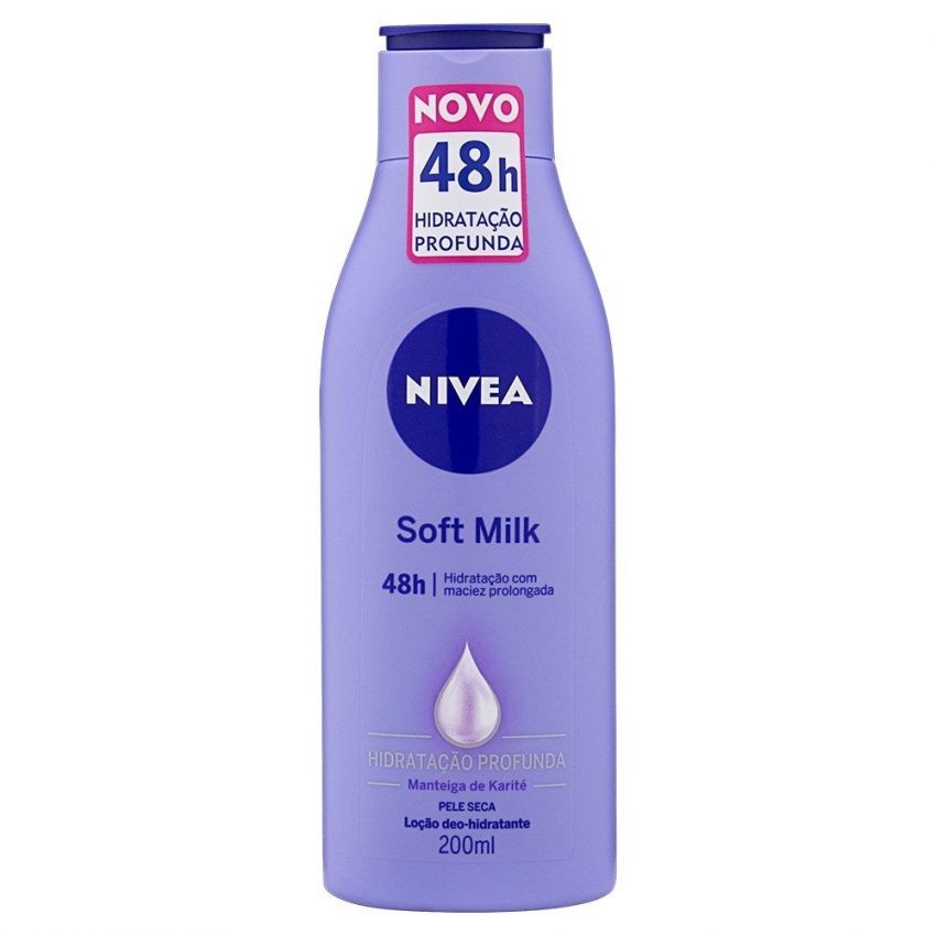 HIDRATANTE NIVEA SOFT MILK COM 200ML