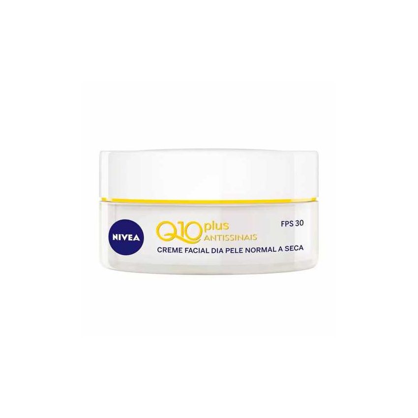 CREME FACIAL NIVEA Q10 PLUS ANTISSINAIS DIA FPS30 50G