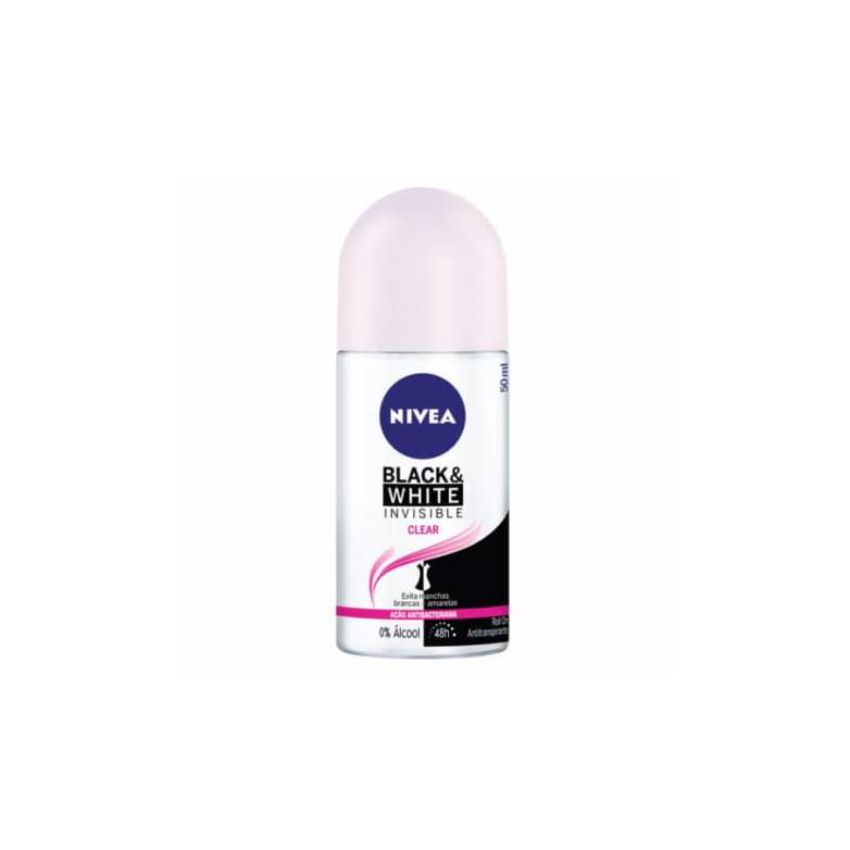 DESODORANTE ROLL-ON NIVEA INVISIBLE CLEAR 50ML