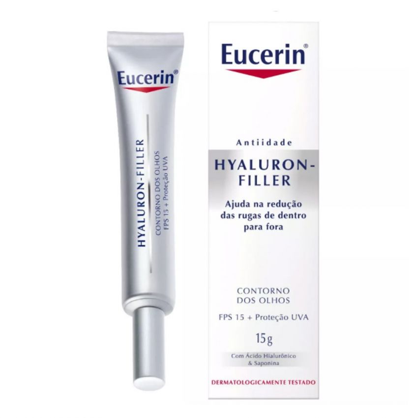 EUCERIN HYALURON FILLER CONTORNO DOS OLHOS FPS15 15ML 