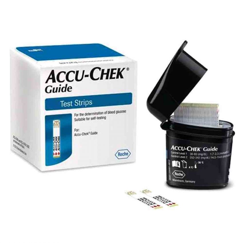ACCU-CHEK GUIDE COM 50 TIRAS