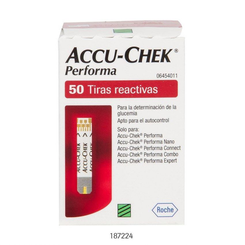 ACCU-CHEK 50 TIRAS 
