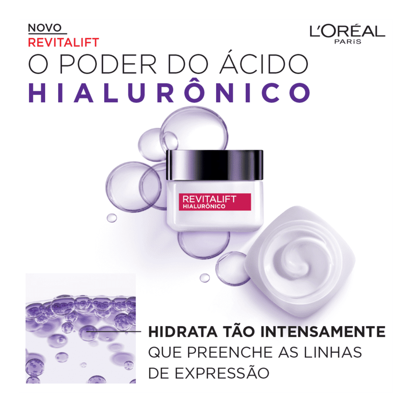 LOREAL REVITALIFT HIALURÔNICO DIURNO FPS20 COM 49G