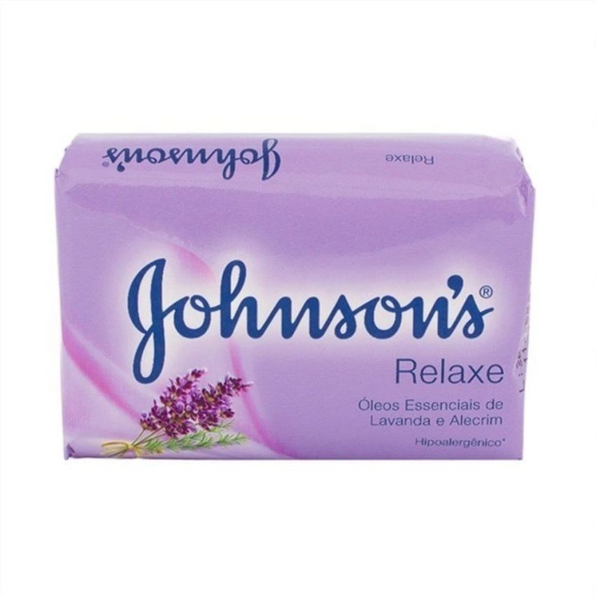 SABONETE EM BARRA JOHNSON´S RELAXE LAVANDA E ALECRIM 90G