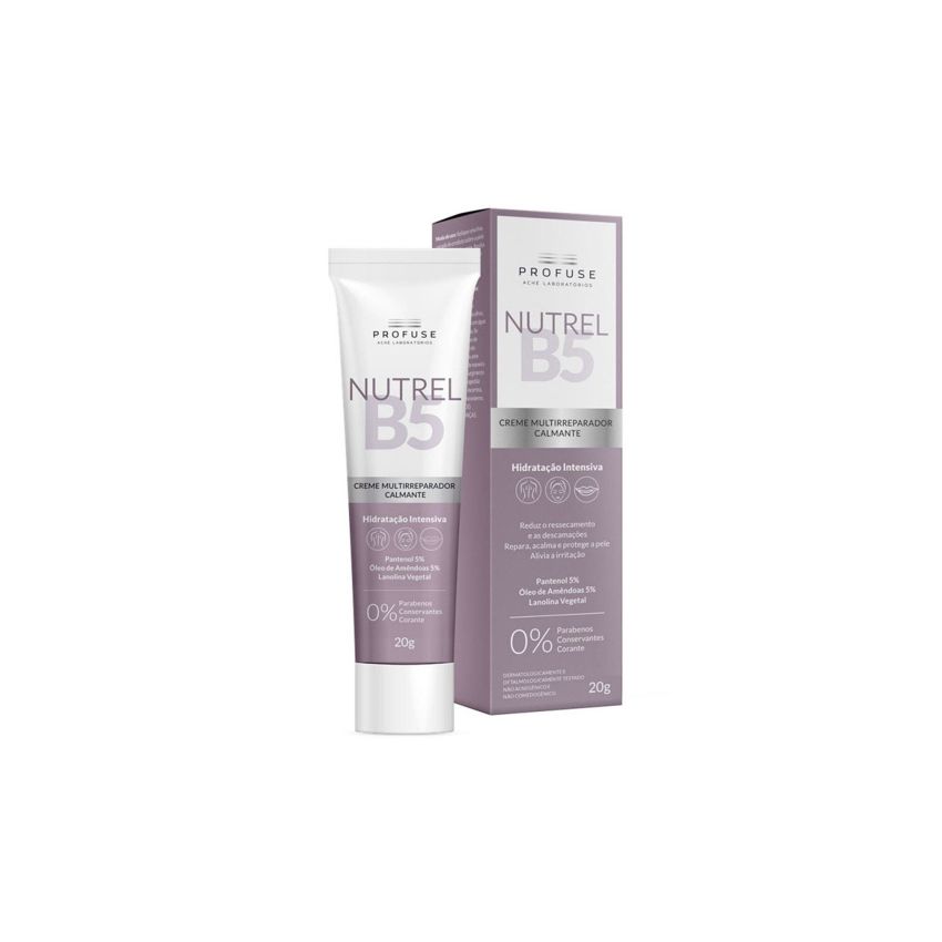 PROFUSE NUTREL B5 CREME MULTIREPARADOR CALMANTE 20 GRAMAS