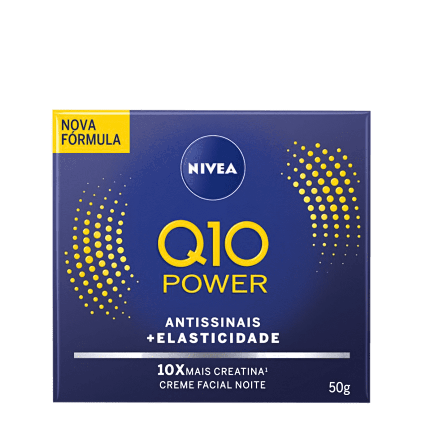 CREME FACIAL NIVEA ANTISSINAIS Q10 POWER NOTURNO 50G 