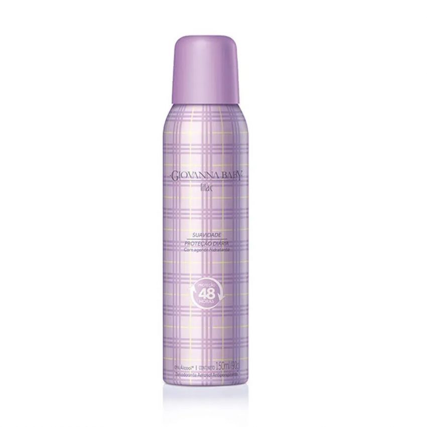 DESODORANTE AEROSOL GIOVANNA BABY LILAC 150ML