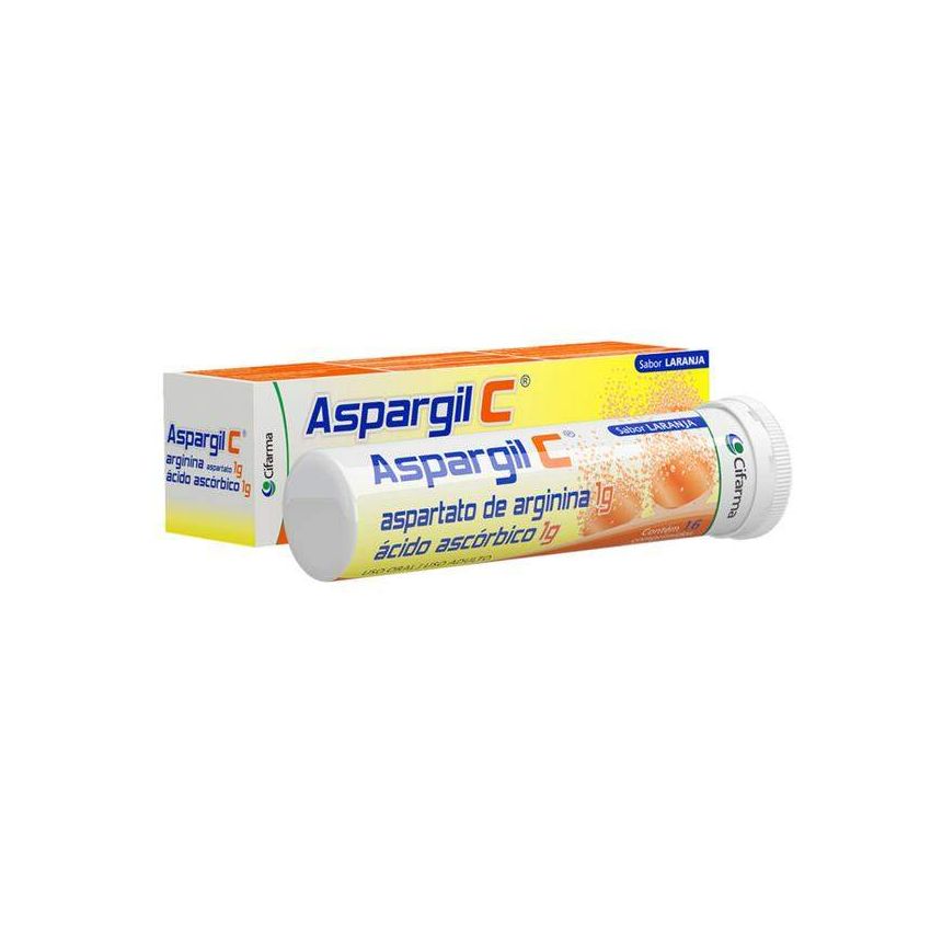 ASPARGIL-C EFERVECENTE 1g COM 10COMPRIMIDOS CIFARMA