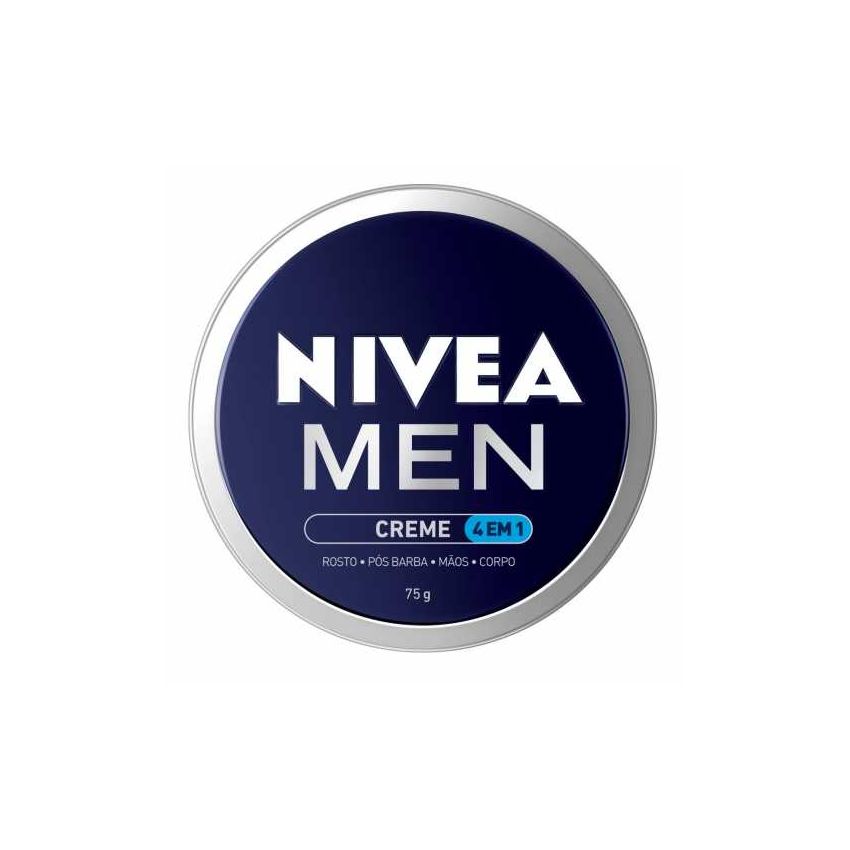 CREME HIDRATANTE NIVEA MEN 4 EM 1 LATA 75G