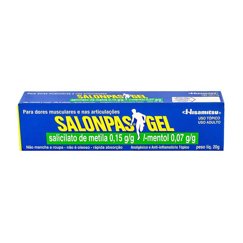 SALONPAS GEL 20 GRAMAS