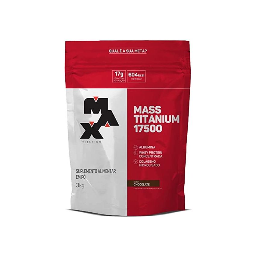 MASS TITANIUM - 3 KG - CHOCOLATE