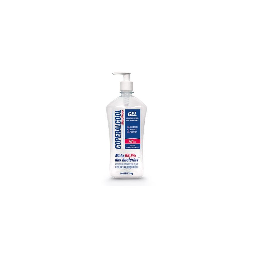 ÁLCOOL GEL PARA AS MÃOS 750GR