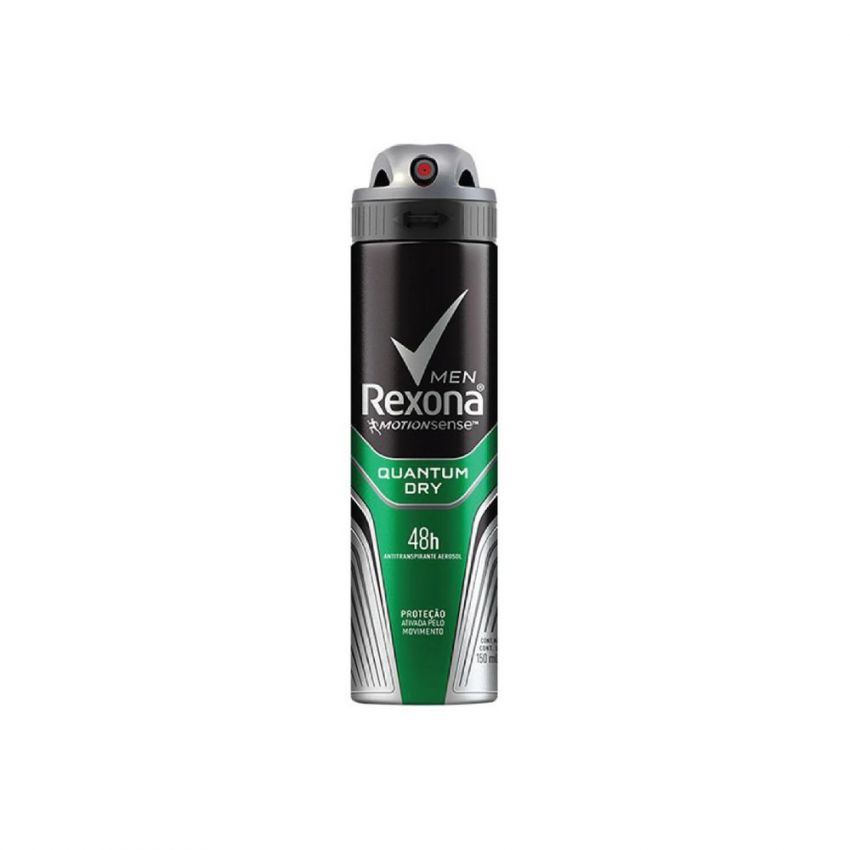 DESODORANTE AEROSOL REXONA QUANTUM DRY 150ML