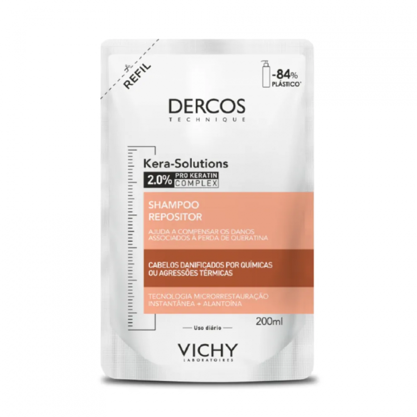 SHAMPOO VICHY DERCOS KERA SOLUTIONS REFIL 200ML