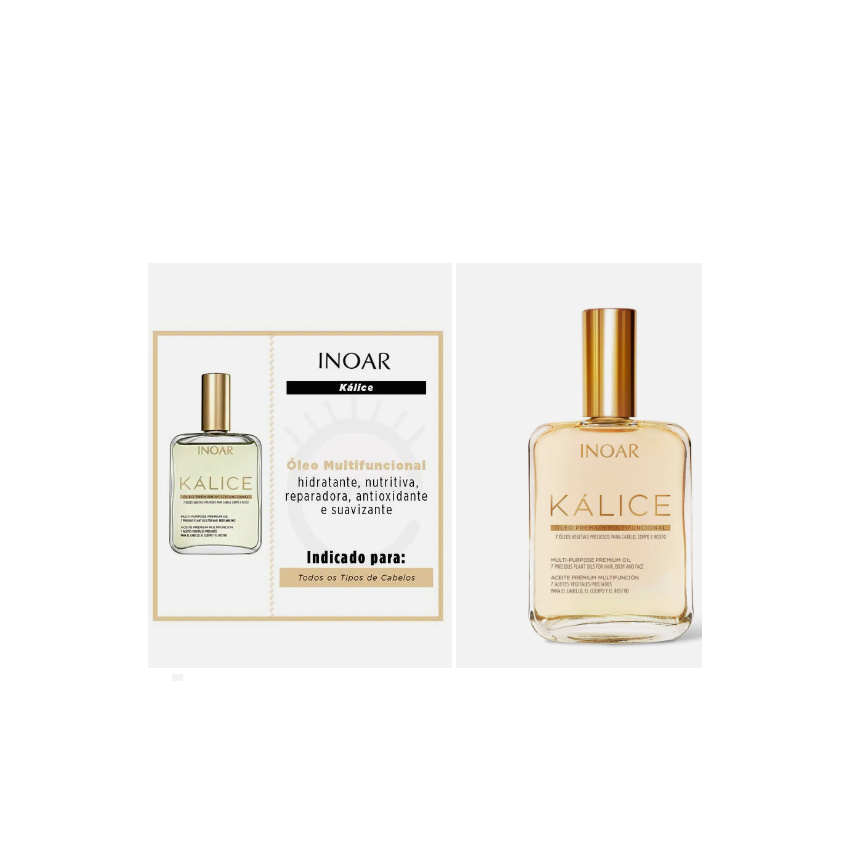 ÓLEO MULTIFUNCIONAL INOAR KÁLICE 100ML