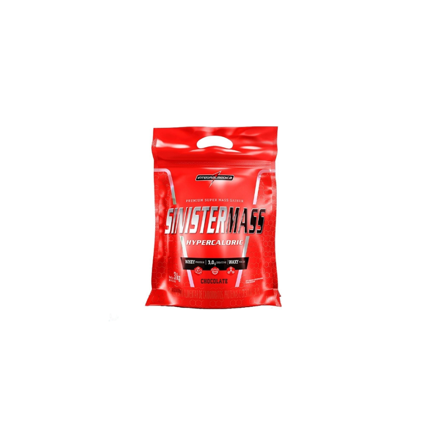 HIPERCALÓRICO SINISTER MASS INTEGRALMEDICA CHOCOLATE 3KG
