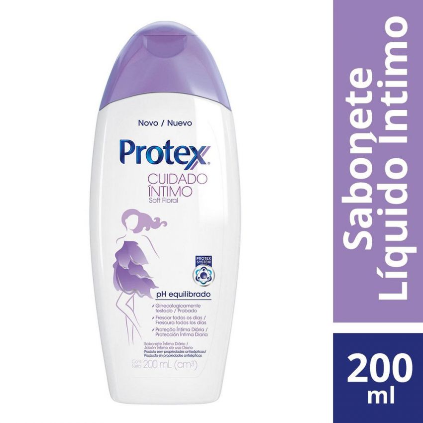 SABONETE LIQUIDO PROTEX CUIDADO ÍNTIMO SOFT 200ML