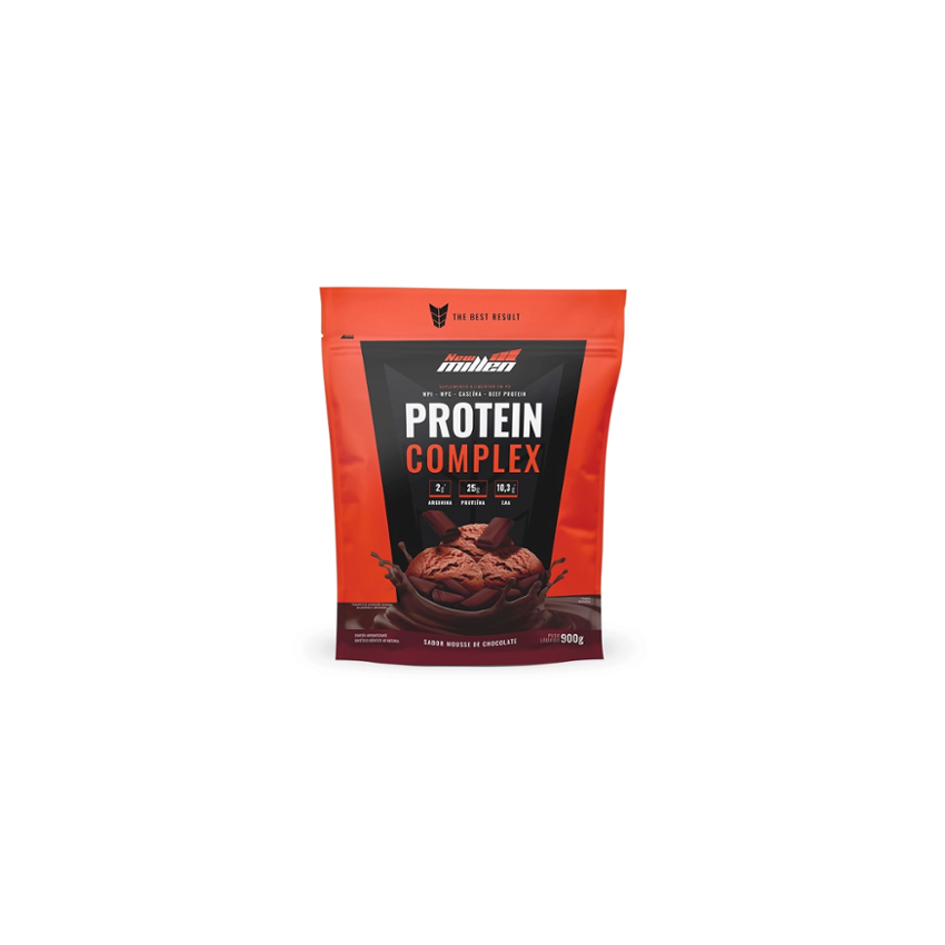 PROTEIN COMPLEX NEW MILLEN MOUSSE DE CHOCOLATE SACHÊ COM 900