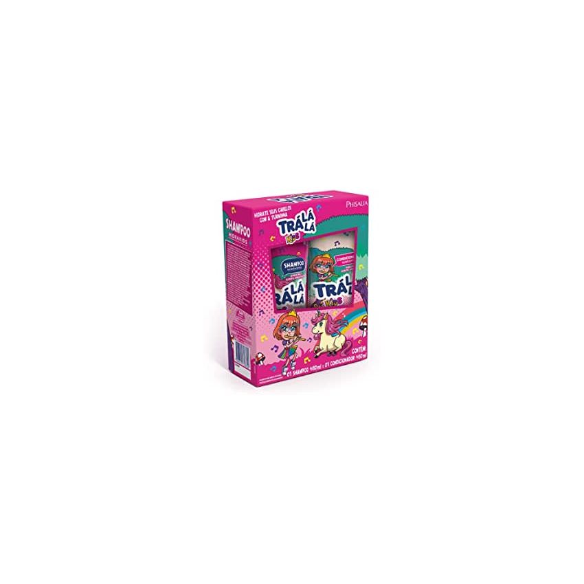 SHAMPOO E CONDICIONADOR TRÁ LÁ LÁ KIDS 480ML