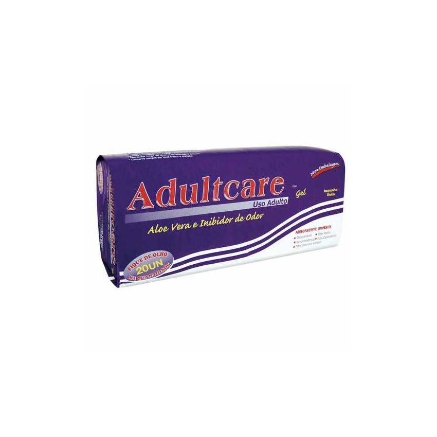 ABSORVENTE GERIÁTRICO ADULTO TAM UNICO COM 20 UNIDADES