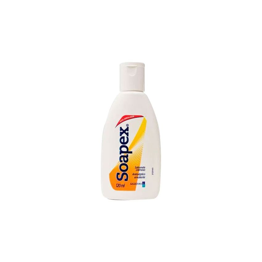 SOAPEX SABONETE CREMOSO AÇÃO ANTISSÉPTICA 120ML