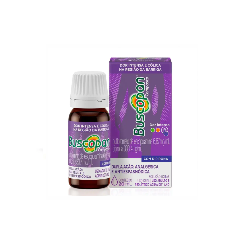 BUSCOPAN COMPOSTO GOTAS COM 20ML
