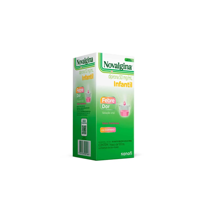 NOVALGINA 50MG INFANTIL COM 100ML SANOFI