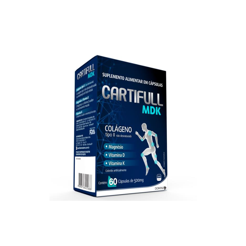 CARTIFULL MDK 500MG COM 60 CAPSULAS