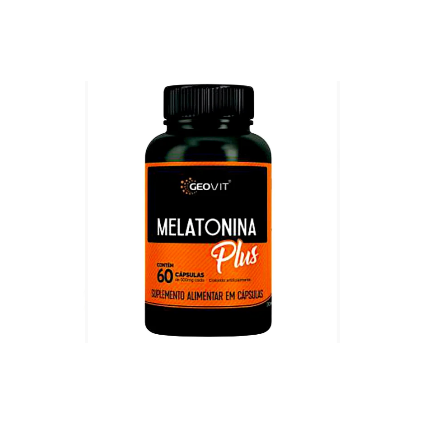 GEOVIT MELATONINA PLUS 500MG COM 60 CAPSULAS
