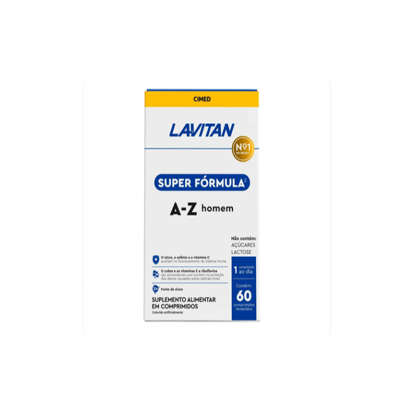 LAVITAN MULTI HOMEM 5G COM 60 COMPRIMIDOS