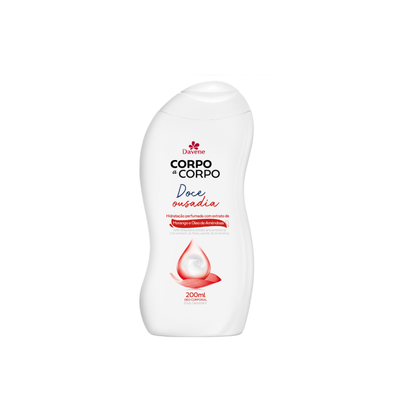 HIDRATANTE CORPO A CORPO DOCE OUSADIA 200ML VALIDADE 03/2026