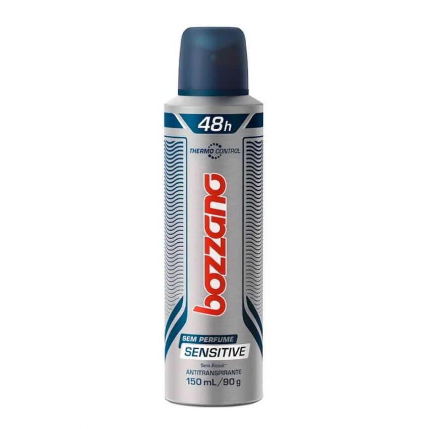 DESODORANTE AEROSOL BOZZANO SENSITIVE SEM PERFUME 150ML
