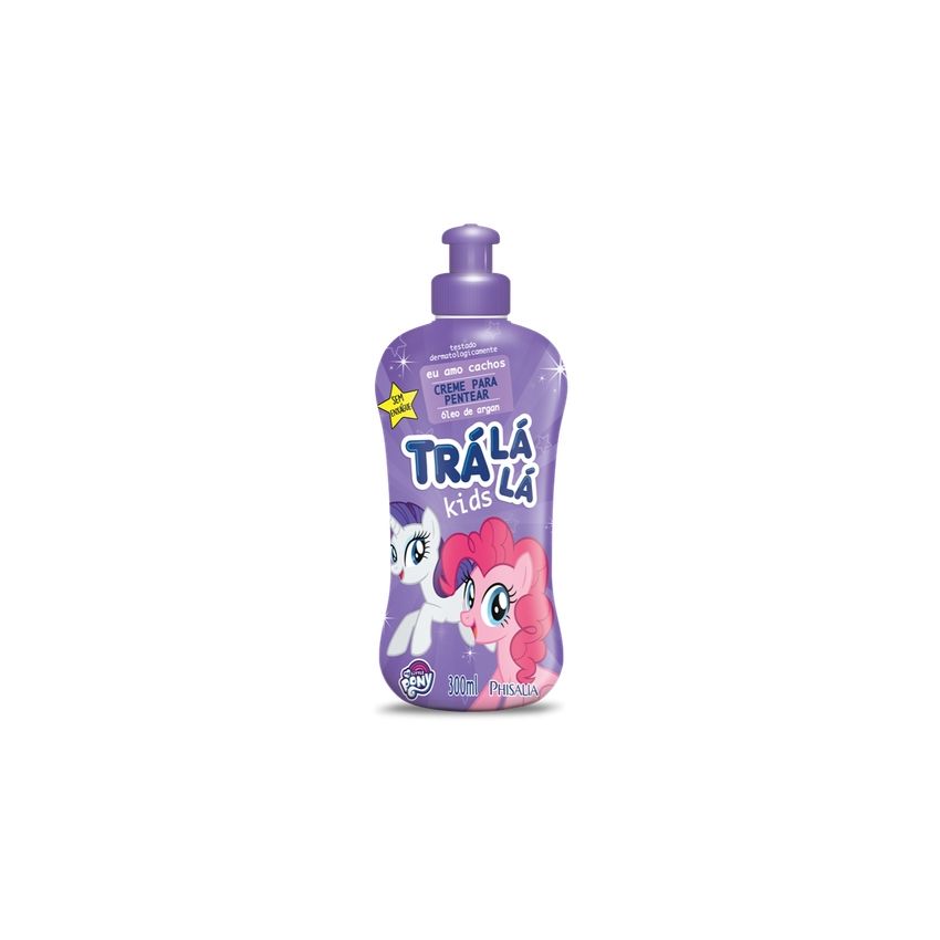 CREME PARA PENTEAR TRA LÁ LÁ KIDS EU AMO CACHOS 300ML