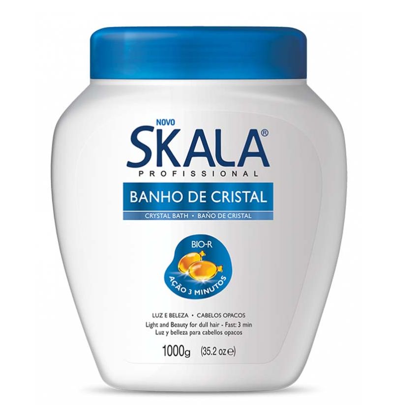 CREME TRATRATAMENTO SKALA BANHO DE CRISTAL 1000G