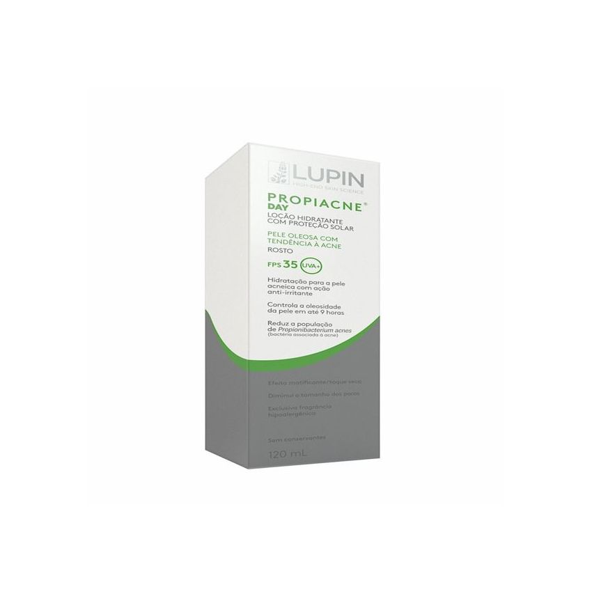PROPIACNE DAY LOÇAO HIDRATANTE PELE ACNEICA FPS35 120ML