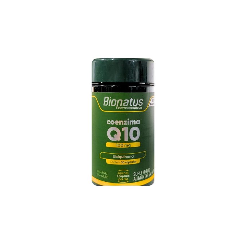 COENZIMA Q10 100MG COM 30 CAPSULAS-BIONATUS-