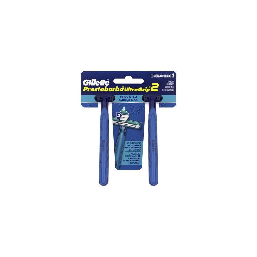 APARELHO DE BARBEAR GILLETE ULTRAGRIP COM 2
