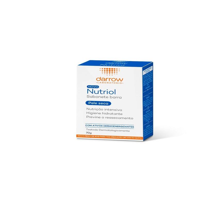 SABONETE BARRA DARROW NUTRIOL 70G
