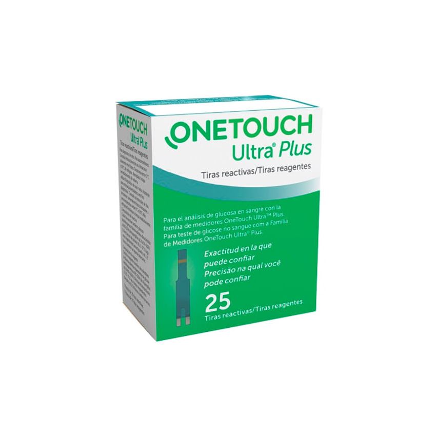 ONETOUCH ULTRA PLUS COM 25 TIRAS