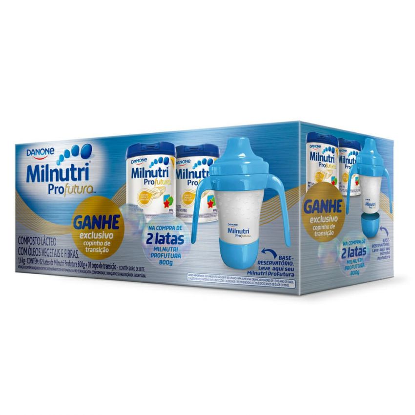 LEITE MILNUTRI PROFUTURA 2 PACK (COPINHO) 2X800GRAMAS