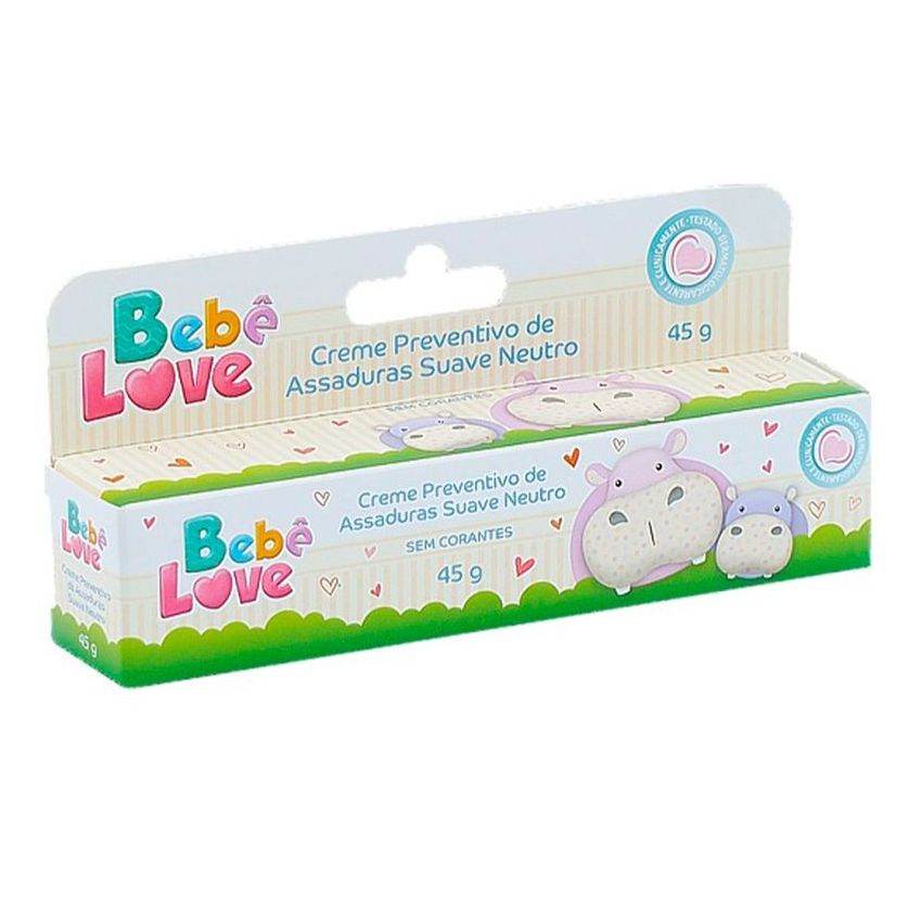 CREME PARA ASSADURAS BEBÊ LOVE 45G