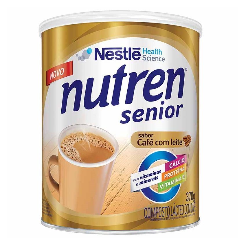 NUTREN SENIOR SABOR CAFÉ COM LEITE 370G